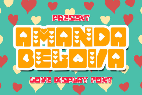 Amanda Belova: A Romantic Display Font for Creative Branding