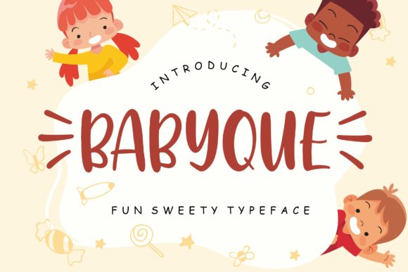 Babyque Font for Eye-Catching Branding and Campaigns