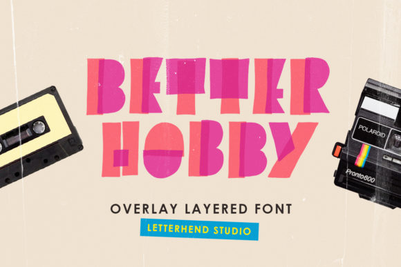 Better Hobby Font for Trendy Children-Themed Campaigns
