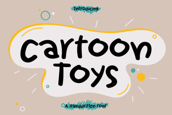 Cartoon Toys Font for Playful Web Design