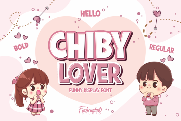 Chiby Lover: A Bold and Colorful Font for Creative Makers