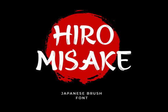 Hiro Misake: A Japanese Display Font for Creative Makers