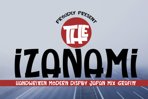 Izanami Display Font for Modern Editorial Design