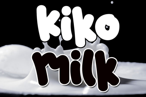 Kiko Milk Font for Bold and Playful Design