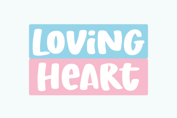 Loving Heart Font: A Versatile Display Choice
