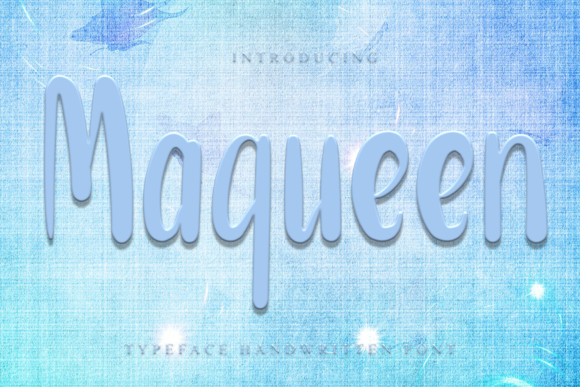 Maqueen Display Font for Creative Craft Projects