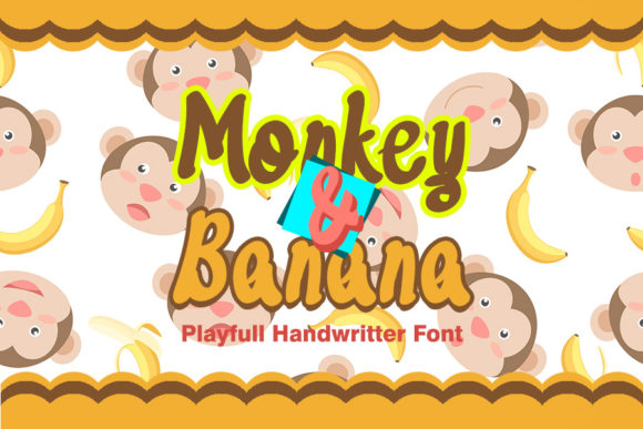 Monkey and Banana: A Quirky Display Font for Branding Magic