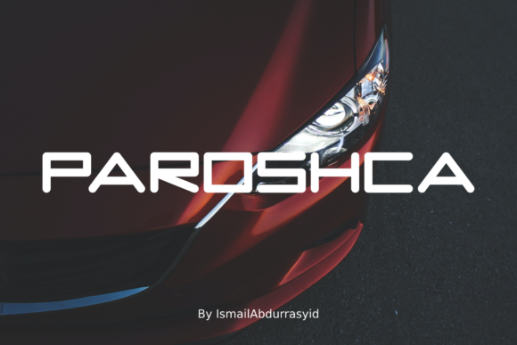 Paroshca: A Modern Display Font for Bold Branding