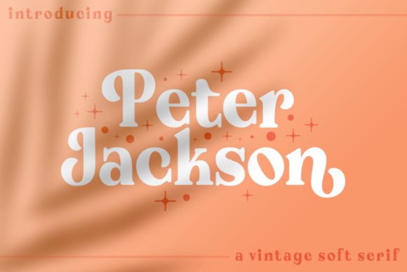 Peter Jackson Display Font for Stylish Web Typography