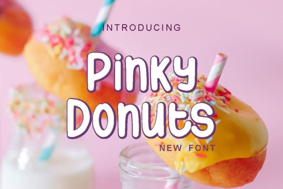 Pinky Donuts Font for Sweet and Professional Branding