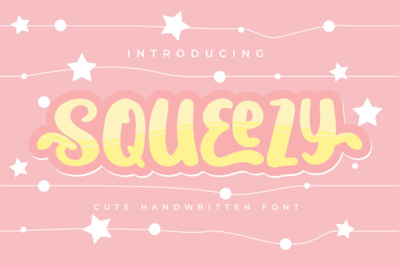 Squeezy Font for Fresh and Engaging Campaign Designs