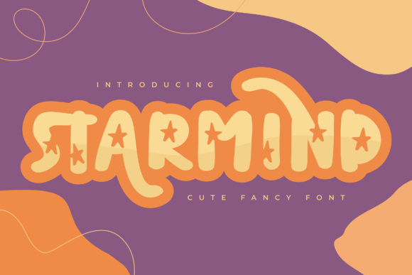 Starmind Font: A Cute Display Font for Creative Projects