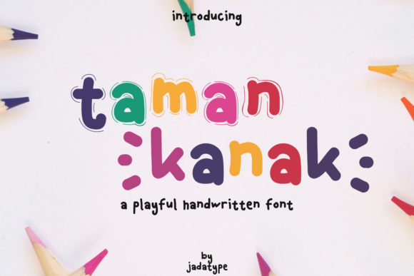 Taman Kanak Font for Professional Branding and Design