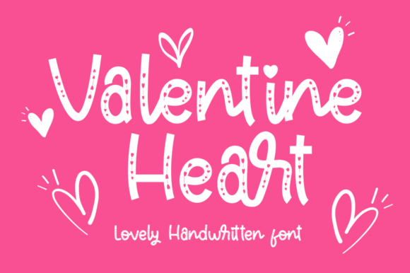 Valentine Heart Font for Creative Projects and Branding