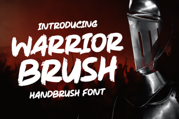 Warrior Brush Font: A Bold Display Type for Creative Projects
