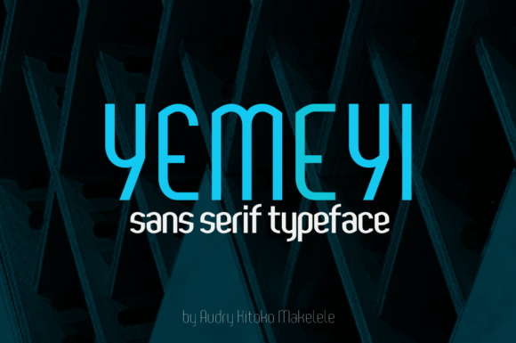 Yemeyi: A Modern Display Font for Bold Editorial Design
